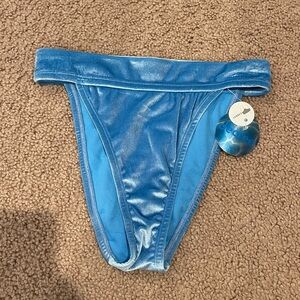 DECREE High Waist/ High Cut velvet bikini bottom